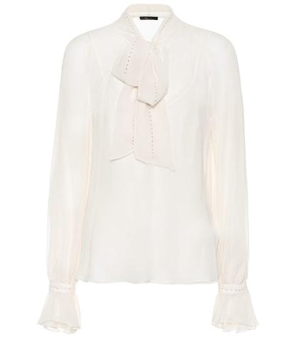 Max Mara Eugenio Silk Blouse