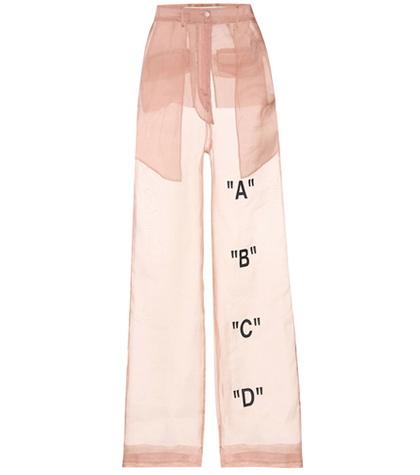 Off-white Exclusive To Mytheresa.com – Tomboy Organza Trousers