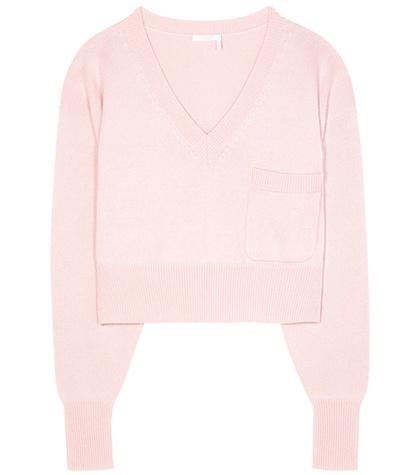 Chlo Cashmere And Cotton Sweater