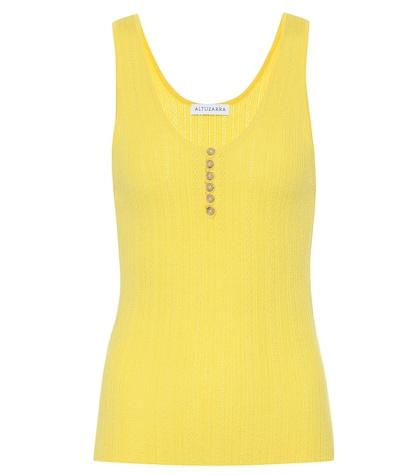 Altuzarra Mirto Wool And Cashmere Tank Top