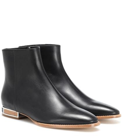 Coach Enrique Leather Ankle Boots