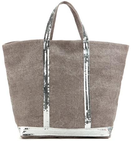 Vanessa Bruno Cabas Medium Embellished Canvas Shopper