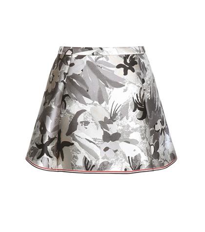 Thom Browne Jacquard Miniskirt
