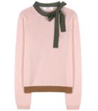 Valentino Wool And Cashmere-blend Sweater