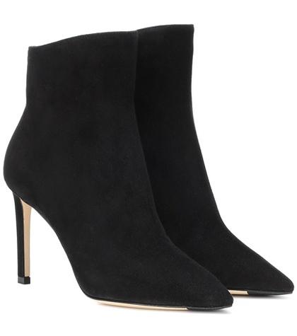 Jimmy Choo Helaine 85 Suede Ankle Boots