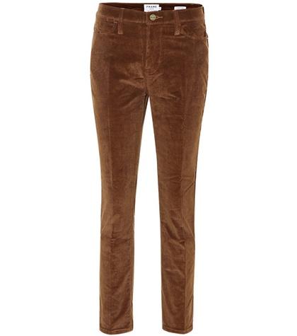 Chlo Le High Straight-leg Corduroy Jeans