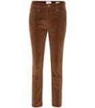 Chlo Le High Straight-leg Corduroy Jeans