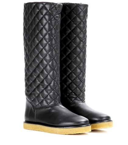 Tamara Mellon Brompton Faux-leather Boots