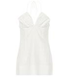 Gianvito Rossi La Robe Bambino Linen Minidress