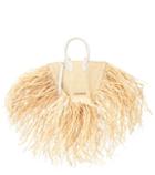 Gabriela Hearst Le Petite Baci Raffia Tote