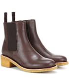 A.p.c. Leather Chelsea Boots