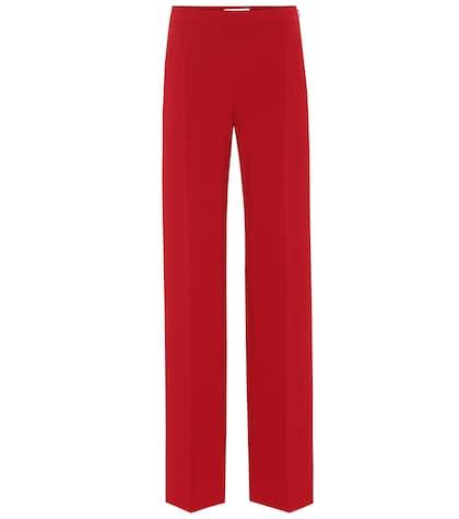 Max Mara Canditi Crêpe Wide-leg Pants