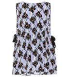 Loewe Flower Breeze Silk-blend Crêpe Top
