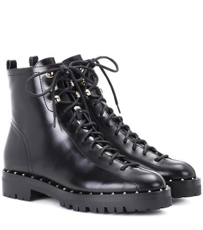 Puma Valentino Garavani Soul Rockstud Leather Ankle Boots