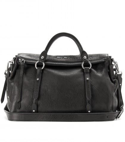 Miu Miu Leather Tote