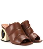 Marni Sabot Leather Sandals