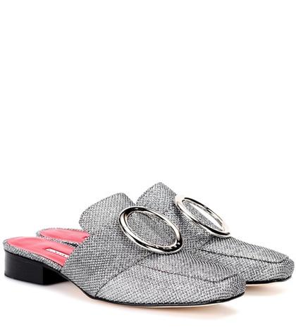Dorateymur Metallic Mules