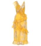 Johanna Ortiz Sunlight Silk Midi Dress