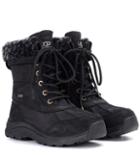 Ugg Australia Adirondack Iii Fur-trimmed Leather Boots