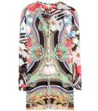 Rick Owens Printed Silk Crêpe Blouse