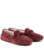 Tod's Heaven New Lacetto Suede Loafers