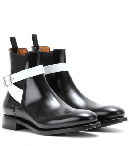 Balenciaga Leather Ankle Boots