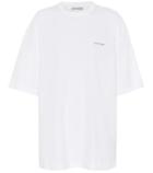 Balenciaga Oversized Logo Cotton T-shirt