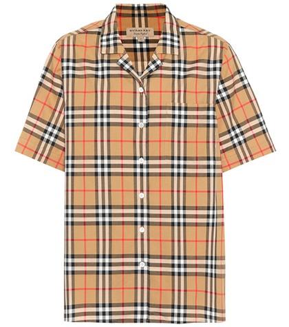 Burberry Short-sleeve Check Shirt