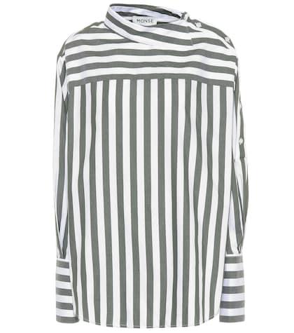 Neous Striped Cotton Top