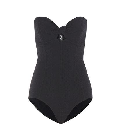 Lisa Marie Fernandez Poppy Bandeau Strapless Swimsuit