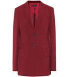 Poupette St Barth Cameo Linen-blend Blazer