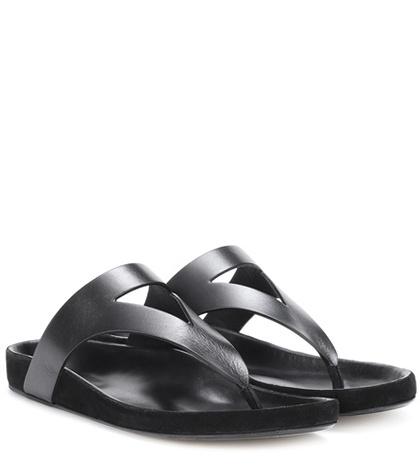 Jardin Des Orangers Elbry Leather Sandals