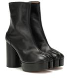 Alexandre Birman Tabi Platform Leather Boots