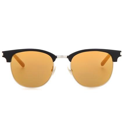 Saint Laurent Sl 108 Surf 52 Mirrored Sunglasses