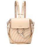 Chlo Faye Quilted Leather Backpack