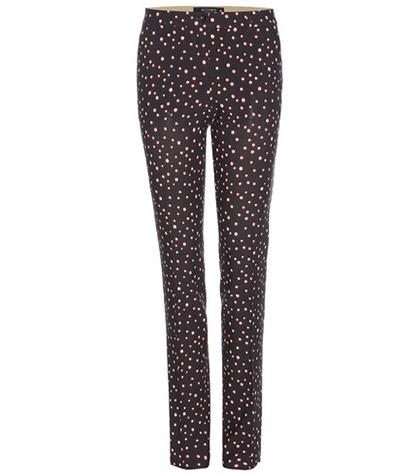 Etro Printed Wool Crêpe Trousers