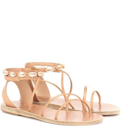 Ancient Greek Sandals Exclusive To Mytheresa – Meloivia Leather Sandals