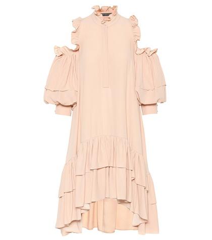 Etro Ruffled Crêpe Minidress