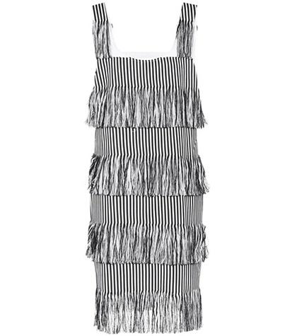 N21 Nevis Fringed Cotton Dress