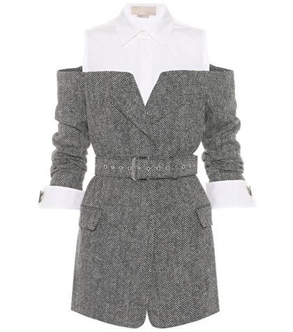 Monse Wool Herringbone Jacket