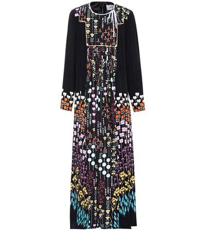 Valentino Floral-printed Crêpe Dress
