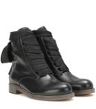 Chlo Harper Leather Ankle Boots