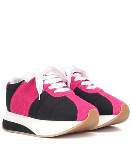 Bottega Veneta Bigfoot Suede Sneakers