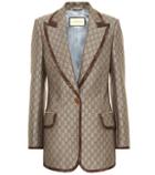 Marc Jacobs Gg Cotton And Wool Blazer
