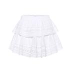 Heidi Klein Ruffled Cotton Miniskirt