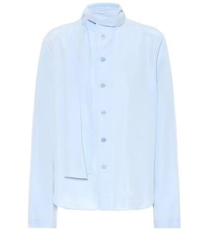 Joseph Amine Silk Blouse