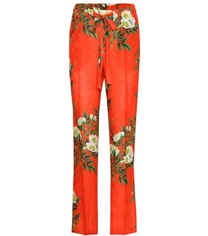 Gucci Printed Jacquard Trousers