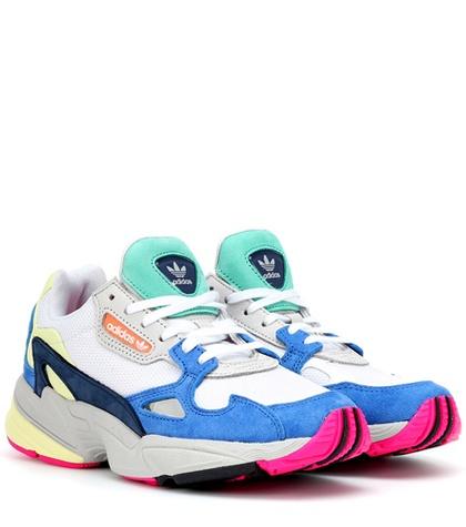 Joseph Falcon Suede-trimmed Sneakers