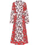 Dodo Bar Or Printed Silk-crêpe Dress