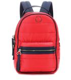 Simone Rocha Georgette Leather-trimmed Backpack